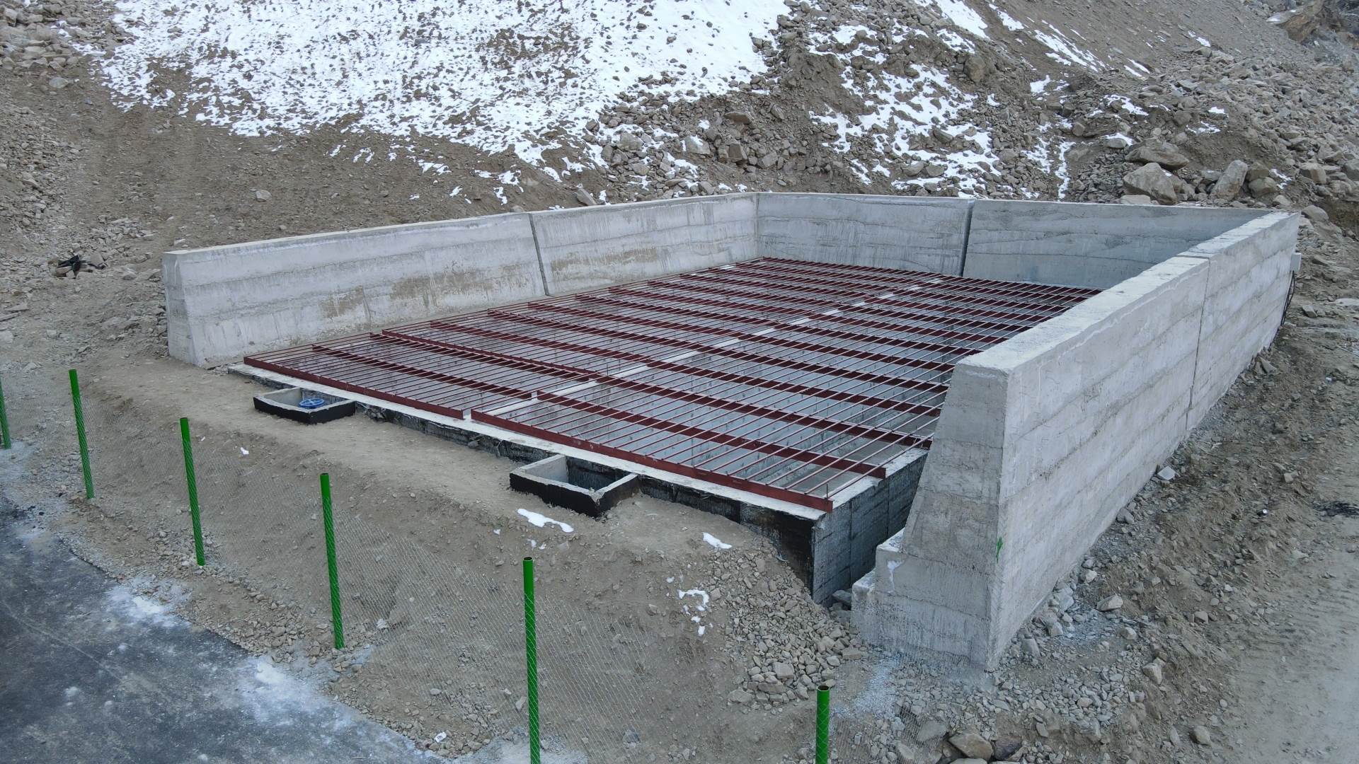Tacikistan Respublikası, Khorog şəhəri, yeni bir sanitar poliqonunun inşası